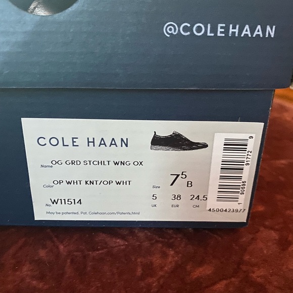 Cole Haan Original Grand White Oxford shoes - Picture 5 of 5